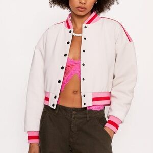 Nasty gal varsity jacket